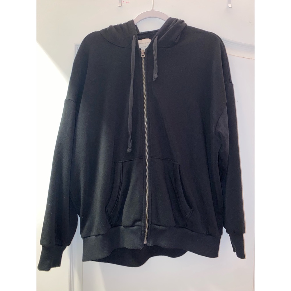 American Eagle Jegging Fit Black Zip Up